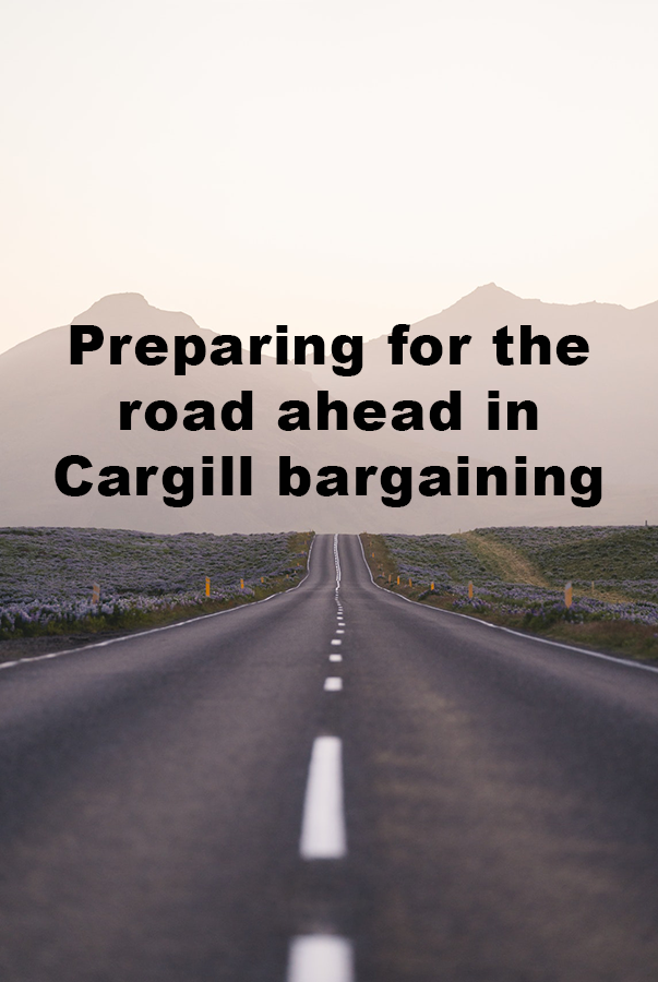 Cargill Bargaining Committee Prepares For Bargaining | UFCW Local 401