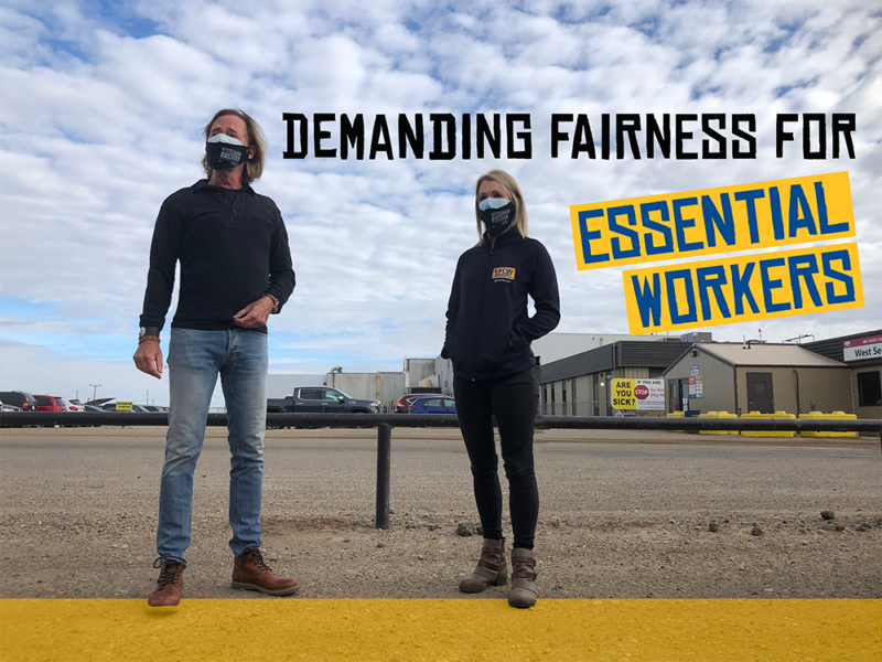 Demanding fairness for essential workers