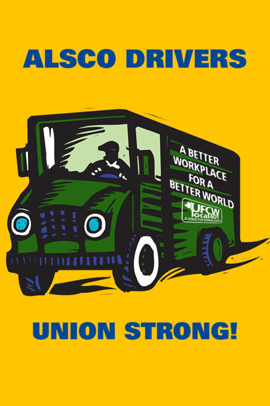 Solidarity with ALSCO Delivery Drivers